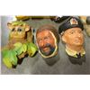 Image 2 : LOT OF BOSUN HEADS