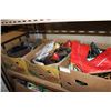 Image 1 : THREE BOXES OF SHOES BOOTS AND HIGH HEELS