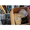 Image 1 : BOX OF BEDDING AND QUILTS