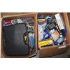 Image 1 : 2 BOXES OF TOOLS AND PAINTING SUPPLIES