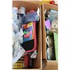 Image 2 : 2 BOXES OF OFFICE SUPPLIES AND TAPE