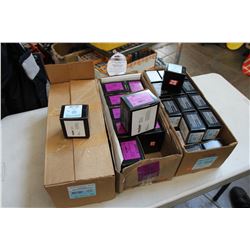 BOX OF METAL WALL ANCHORS AND 2 BOXES OF LOCK WASHERS