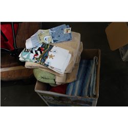 BOX OF TOWELS