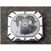 Image 1 : Bighorn Sheep belt buckle by Marv Clynke