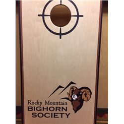 RMBS custom made Corn Hole Board set
