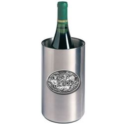 Pewter Wine Cooler and Wine
