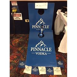 Pinacle Vodka Bottle + Corn Hole Game Set