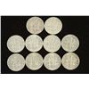 Image 2 : 10 ASSORTED SILVER ROOSEVELT DIMES