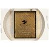 Image 2 : 9 GRAM STERLING SILVER 24KT GOLD PLATED INGOT