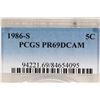 Image 3 : 1986-S JEFFERSON NICKEL PCGS PR69 DCAM