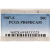 Image 3 : 1987-S KENNEDY HALF DOLLAR PCGS PR69 DCAM