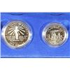 Image 2 : 1986 STATUE OF LIBERTY 2 PROOF COIN SET