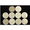 Image 2 : 10 ASSORTED 1958-1966 MEXICO .100 SILVER PESOS