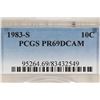Image 3 : 1983-S ROOSEVELT DIME PCGS PR69 DCAM