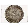 Image 1 : 1917-C NEWFOUNDLAND SILVER 25 CENTS