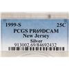 Image 3 : 1999-S SILVER NEW JERSEY QUARTER PCGS PR69 DCAM