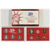 Image 2 : 2002 US SILVER PROOF SET (WITH BOX)