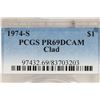 Image 3 : 1974-S IKE DOLLAR PCGS PR69 DCAM