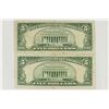 Image 2 : 1953 & 1963 $5 US NOTES RED SEALS