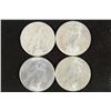 Image 2 : 1922, 1923 & 1924 & 1934 PEACE SILVER DOLLARS