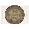 Image 1 : 1909 NEWFOUNDLAND SILVER 50 CENT