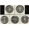 Image 2 : 5-ASSORTED CANADA TRADE DOLLARS UNC SEE DESCRIPT.