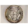 Image 2 : 1964 90% SILVER KENNEDY HALF DOLLAR ICG MS64