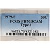 Image 3 : 1979-S TYPE I KENNEDY HALF DOLLAR PCGS PR70 DCAM