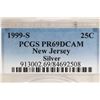 Image 3 : 1999-S SILVER NEW JERSEY QUARTER PCGS PR69 DCAM