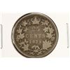 Image 1 : 1872-H CANADA SILVER 25 CENTS