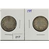 Image 1 : 1912 & 1919 CANADA SILVER 25 CENTS