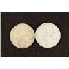 Image 1 : 1952 & 1956 CANADA SILVER 25 CENTS