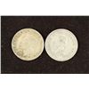 Image 2 : 1952 & 1956 CANADA SILVER 25 CENTS