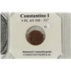 Image 2 : 306-337 A.D. CONSTANTINE I ANCIENT COIN HOLED