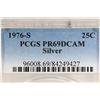 Image 3 : 1976-S SILVER WASHINGTON QUARTER PCGS PR69 DCAM