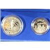 Image 2 : 1986-S STATUE OF LIBERTY PROOF 2 COIN SET