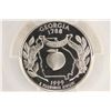 Image 1 : 1999-S SILVER GEORGIA QUARTER PCGS PR69 DCAM