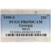 Image 3 : 1999-S SILVER GEORGIA QUARTER PCGS PR69 DCAM