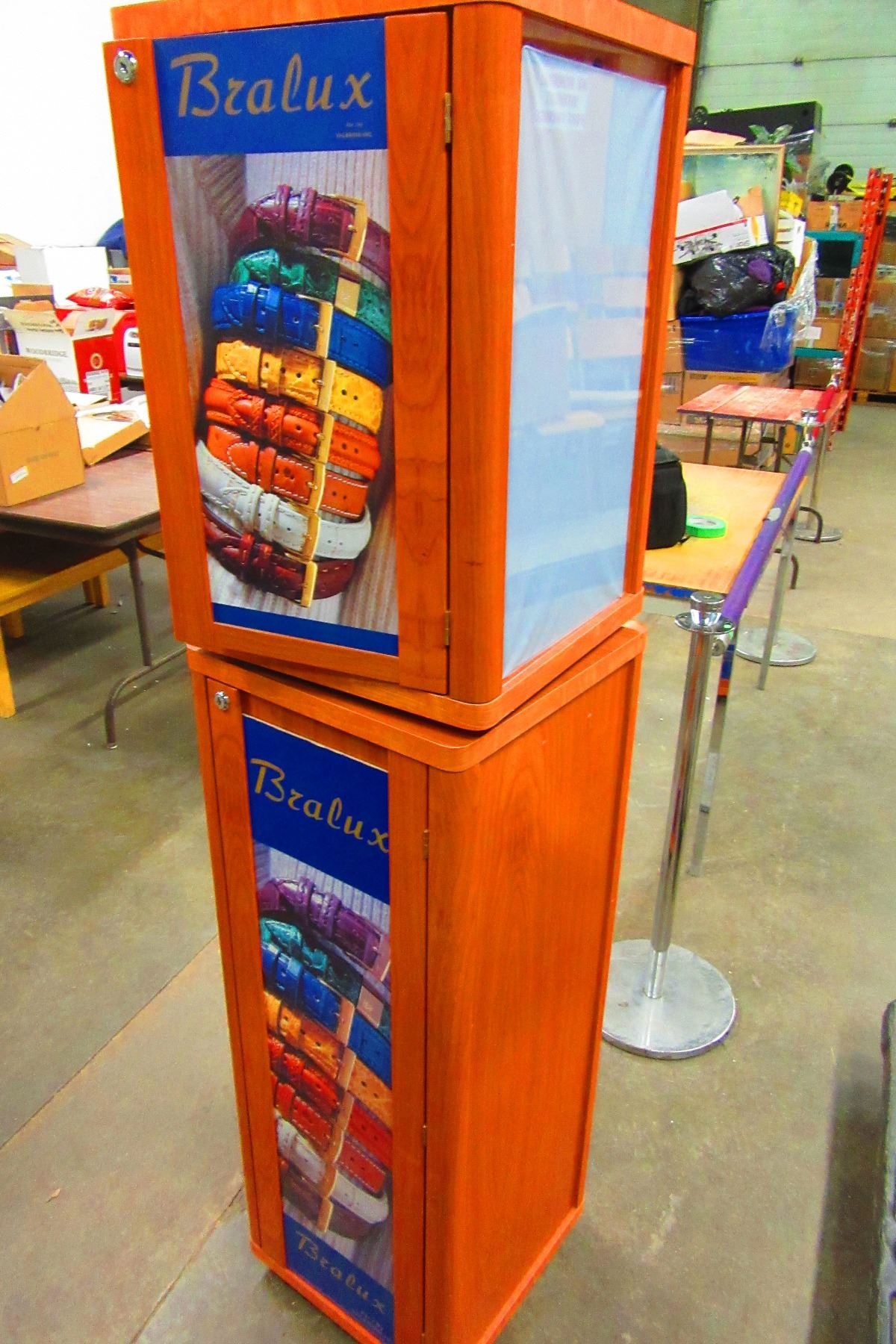 LARGE WATCH STRAP DISPLAY CABINET