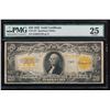 Image 1 : 1922 $20 Gold Certificate PMG 25