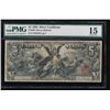 Image 1 : 1896 $5 Silver Certificate PMG 15