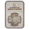 Image 1 : 1898 $1 Morgan Silver Dollar Coin NGC MS65