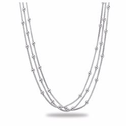 Sterling Silver Polished Necklace