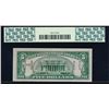 Image 2 : 1934A $5 Hawaii Federal Reserve Note PCGS 66PPQ