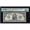1928A $50 Chicago Federal Reserve Note Fancy Serial Number PMG 64EPQ