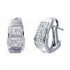 14KT White Gold 1.00ctw Diamond Earrings