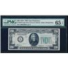 1934 $20 San Francisco Federal Reserve Note PMG 65EPQ