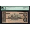1864 $20 Confederate States of America Note PCGS 64PPQ