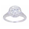 18KT White Gold 1.89ctw GIA Cert Diamond Ring