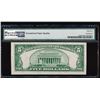 Image 2 : 1934C $5 Silver Certificate Wide PMG 65EPQ